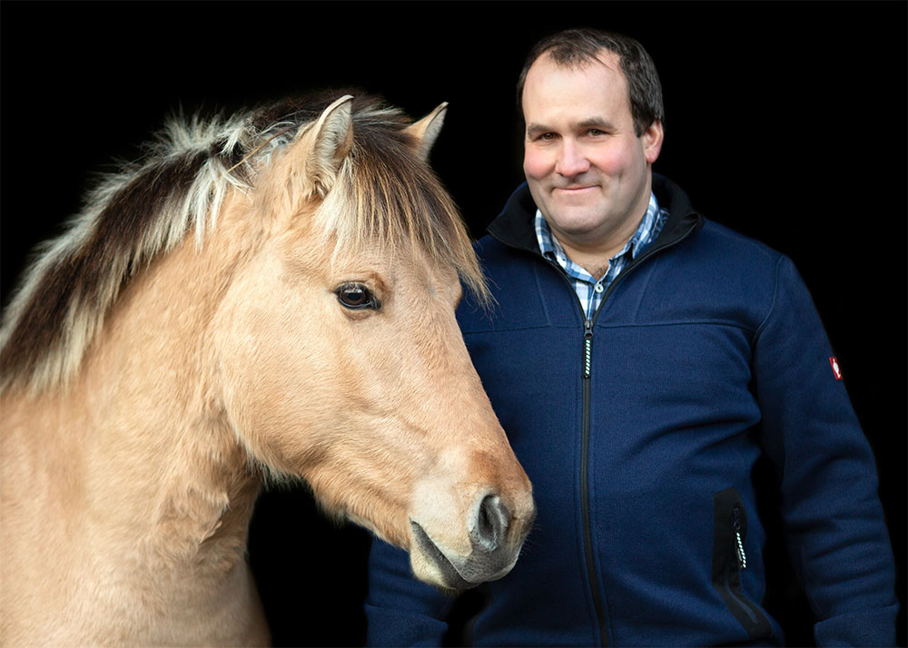 Frank Becker vom Berishof in Flieden